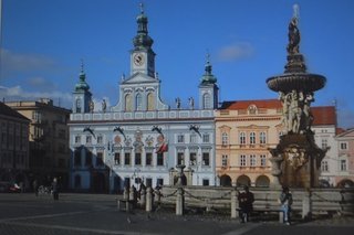 Rathaus v. Budweis in Böhmen