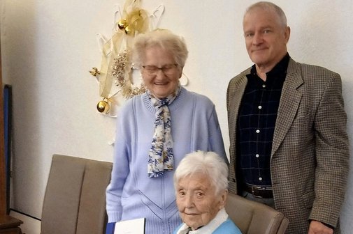 101. Geburtstag und 25-jährige Mitgliedschaft