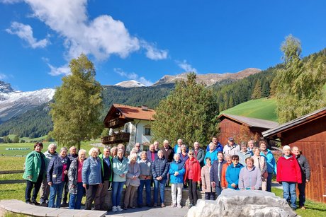 Reisegruppe im Wipptal