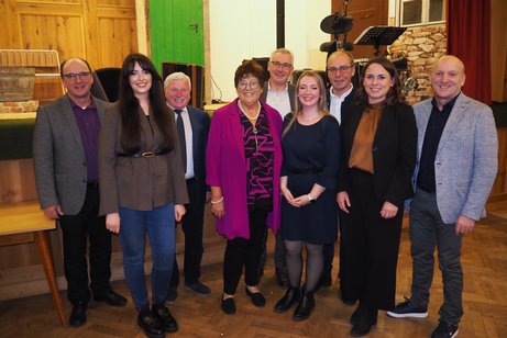 Die Ehrengäste beim VdK-Herbstfest in Mamming