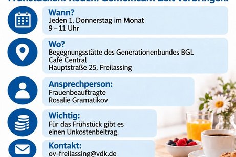 Frauenfr&uuml;hst&uuml;ck Caf&eacute; Central, Freilassing