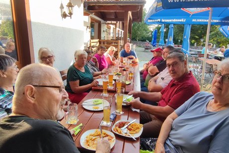 Und so sch&ouml;nes Wetter hatten wir