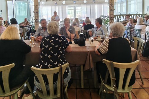 Besucher der Kaffeekr&auml;nzchens