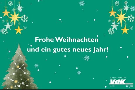 Weihnachtsgr&uuml;&szlig;e VdK