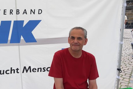 Infostand des VdK beim Heinrichsfest in Bamberg