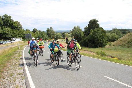 Bilder von der BR-Radltour 2025