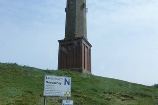 Auf dem Bild: Leuchtturm Norderney, Höhe: 53,60 m, Stufen: 252, Erbaut: 1872 - 1874