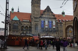 Impressionen der Fahrt zum Weihnachtsmarkt Chemnitz