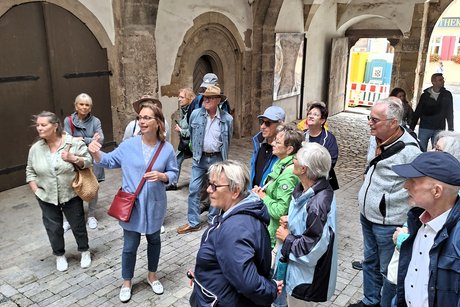 Stadtf&uuml;hrung mit G&auml;stef&uuml;hrerin Robertina