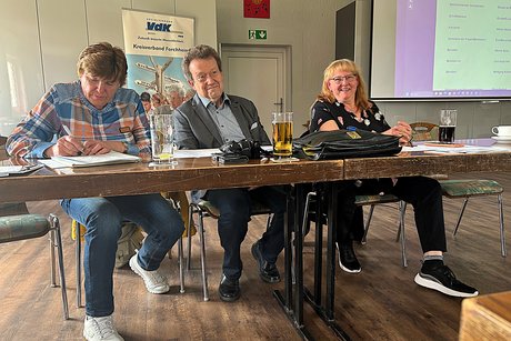 v.l.: Elisabeth Lauger-Schaaf, Alfons Obernhuber, Silvia Noetzel