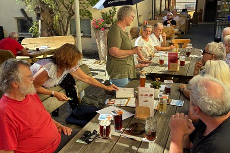 Biergartenabend. 08.08.2026