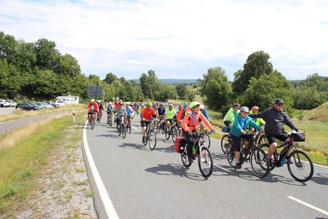 Bilder von der BR-Radltour 2025