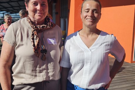 Kreisvorsitzende KV Landshut und Frau Bentele