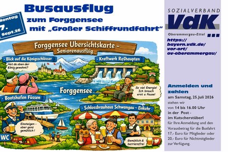 Busausflug Forggensee