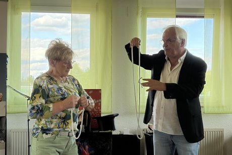 Zauberer Haber mit Ingeborg Aschmer