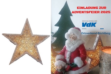 Adventsfeier 2025 des VdK- OV Büchlberg Adventsfeier 2025 des VdK- OV Büchlberg