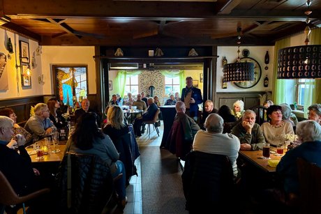 Volles Haus beim Pflegestammtisch des OV-Zwiesel