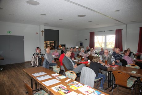 Mitglieder und Gäste des VdK Buckenhofen
