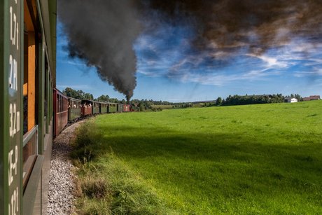 Landschaftsbild mit der &Ouml;chslebahn