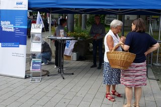 Infostand des VdK Waldkraiburg im Juni 2024