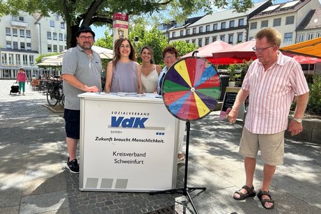 Infostand des VdK Schweinfurt