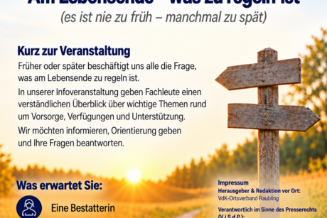 Am Lebensende - Was zu regeln ist