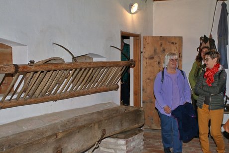 Im Kuhstall (wurde auch gebadet)