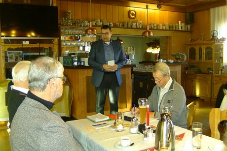 Gru&szlig;worte Erster B&uuml;rgermeister Rainer Gegner