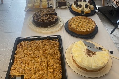 Das Kuchenbuffet