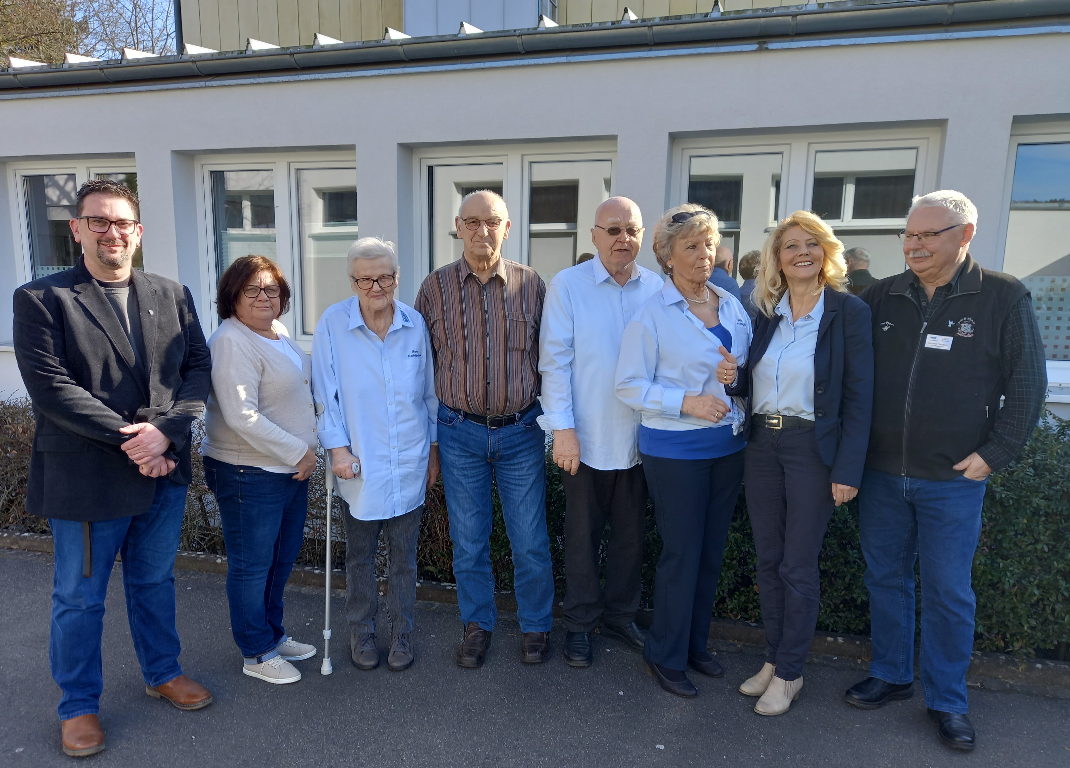 Vorstandschaft des OV Schweinfurt Ost und Nord