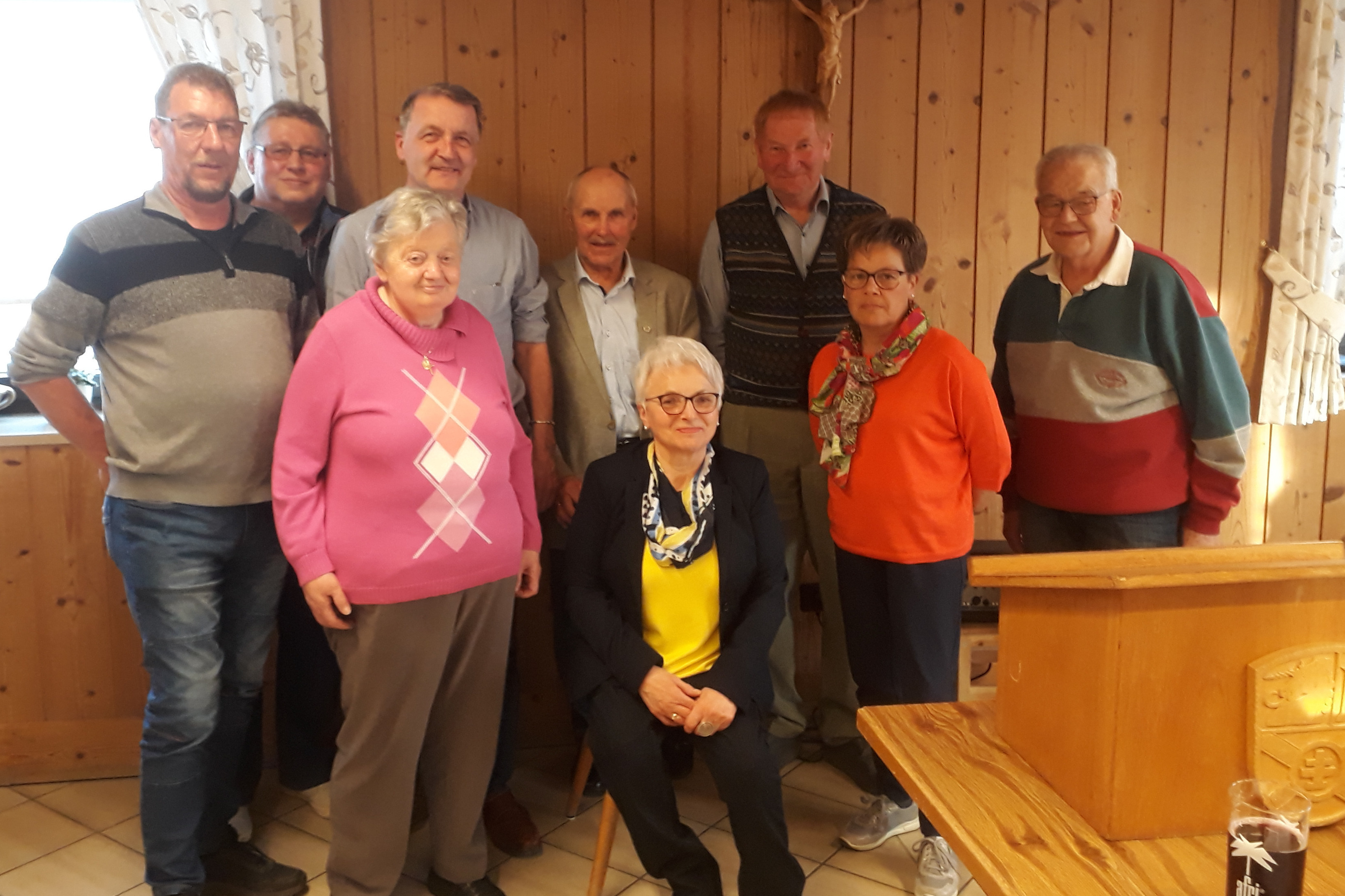 Vorstandschaft Ortsverband Tapfheim, Kreisverband Donau-Ries Das Bild zeigt die gesamte Vorstandschaft des VdK Ortsverbandes Tapfheim