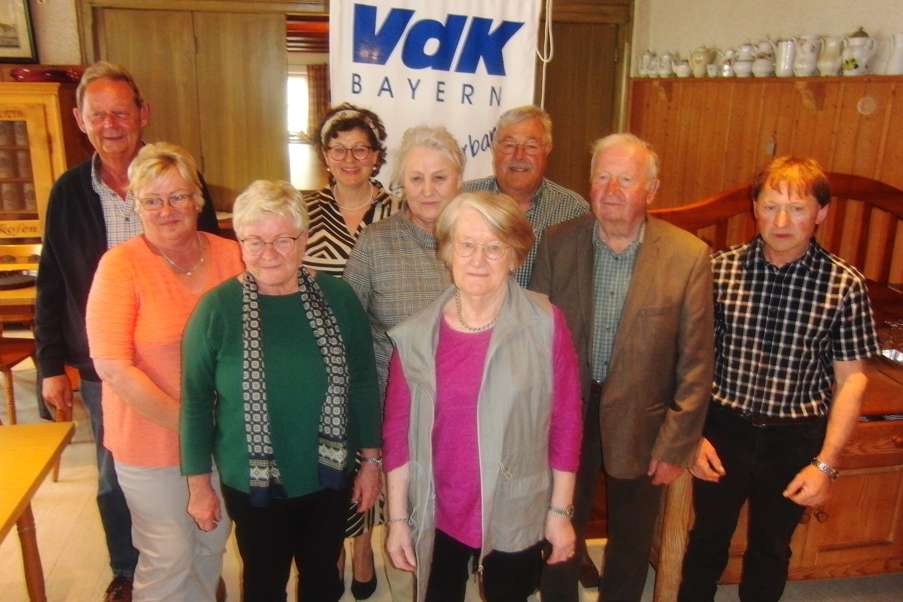 Vorstandschaft VdK Ortsverband Neumarkt-St. Veit