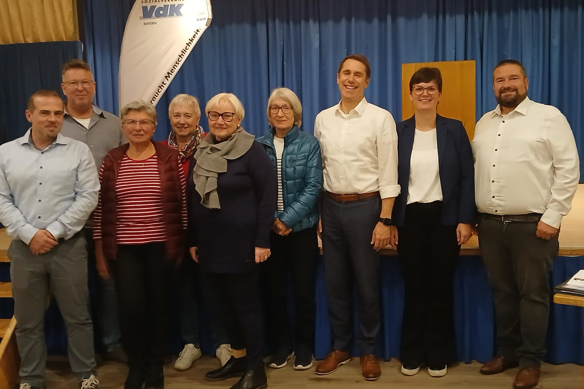 Vorstandschaft VdK OV Erlach/Neustadt