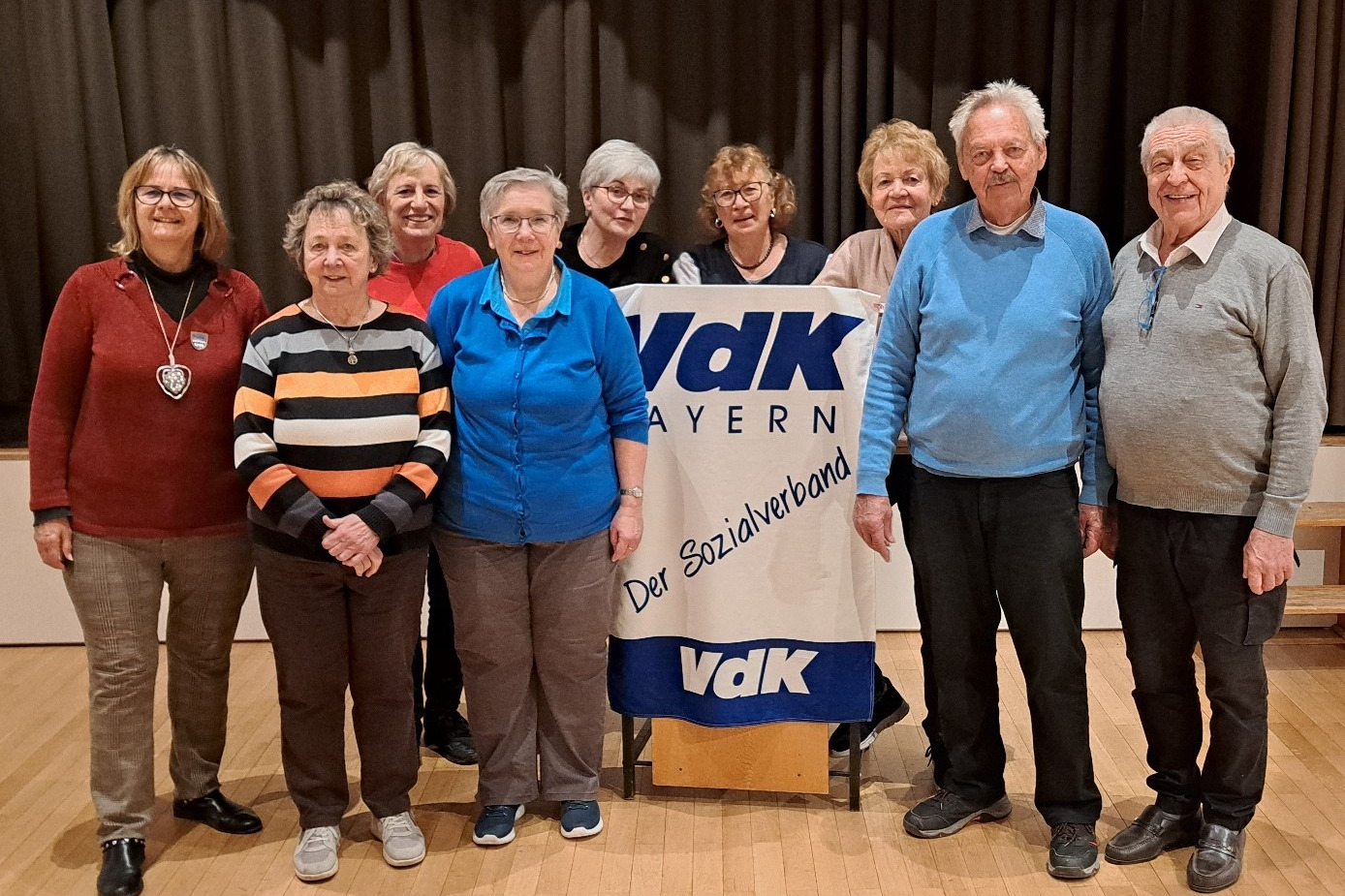 Vorstandschaft des Ortsverbands Markt Schwaben