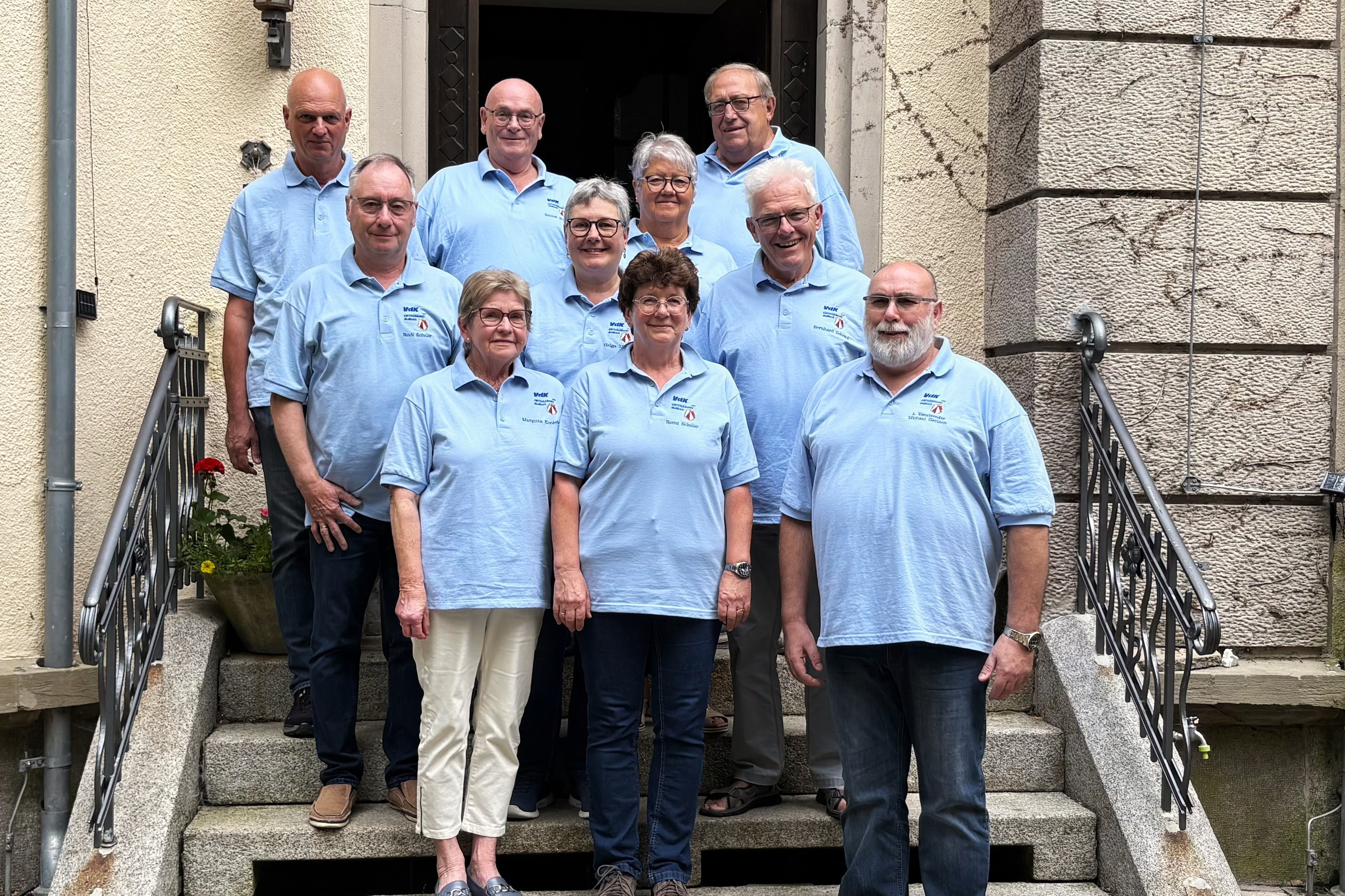 Die neue Vorstandschaft des VdK Ortsverbandes Maßbach stellt sich vor.