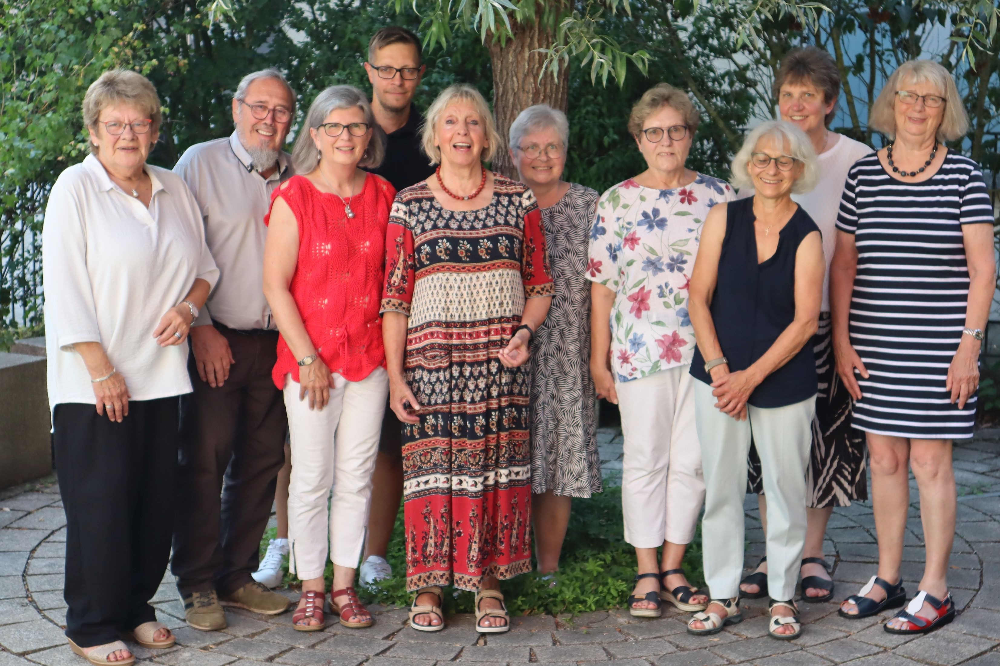 Der neue Vorstand des OV Lichtenfels mit den KV-Mitgliedern M. Weberpals und H. Zeulner, sowie dem derzeitigem Gesch&auml;ftsf&uuml;hrer M. Horn.