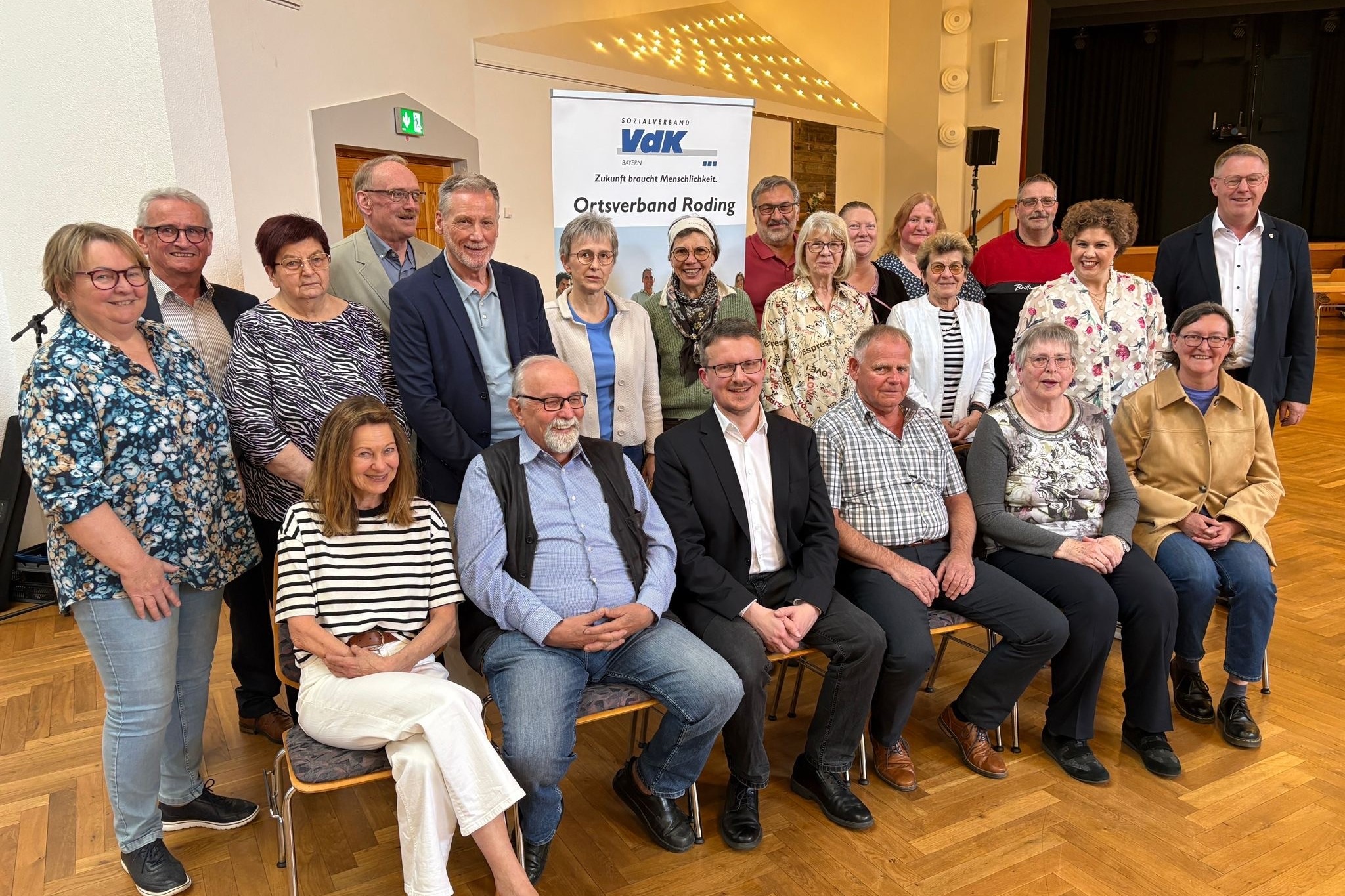 Vorstandschaft mit Vertretern des Kreisverbandes
