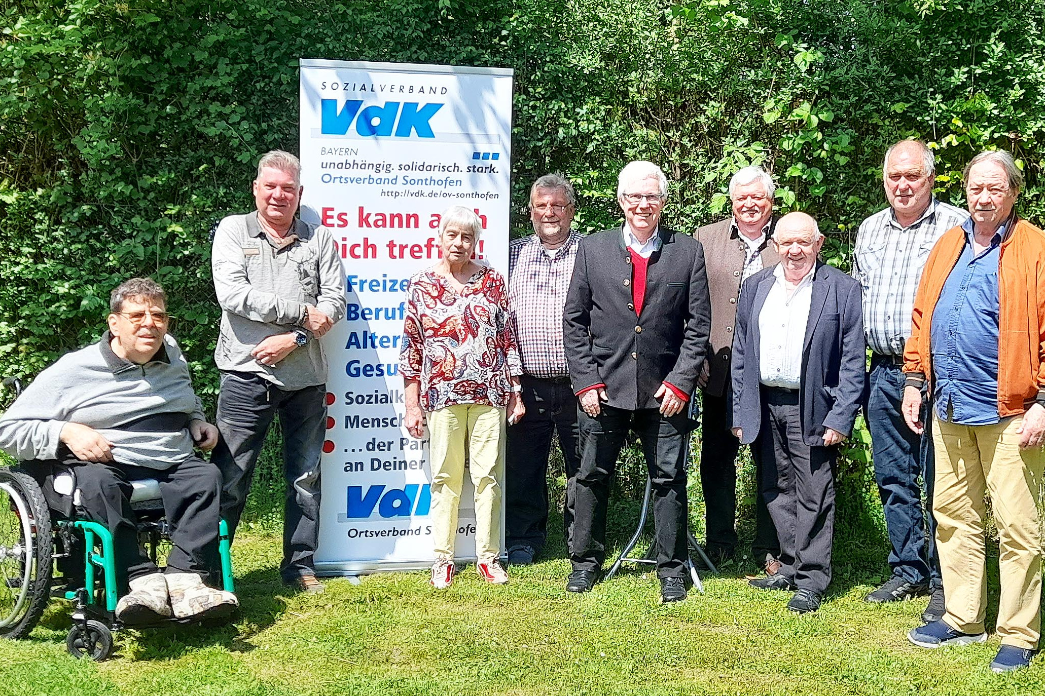 Vorstand des Ortsverbandes Sonthofen