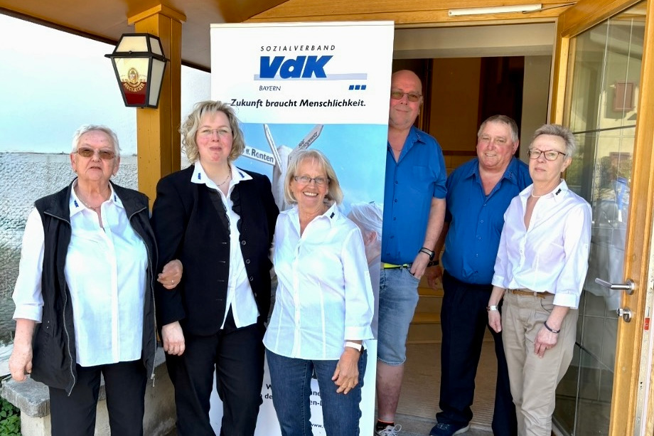Vorstandschaft des VdK-Ortsverband Oberstdorf