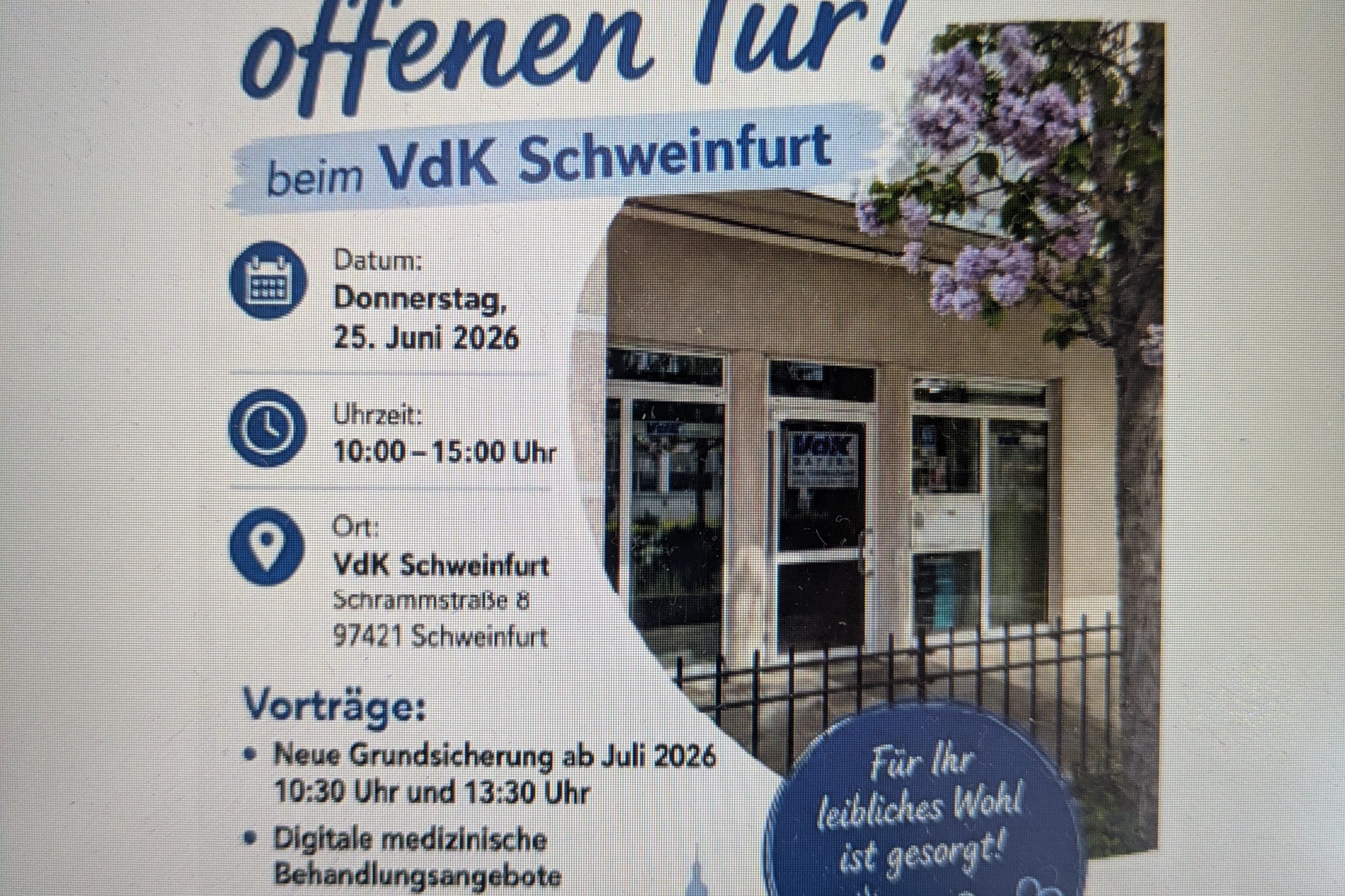 Tag der offenen T&uuml;r