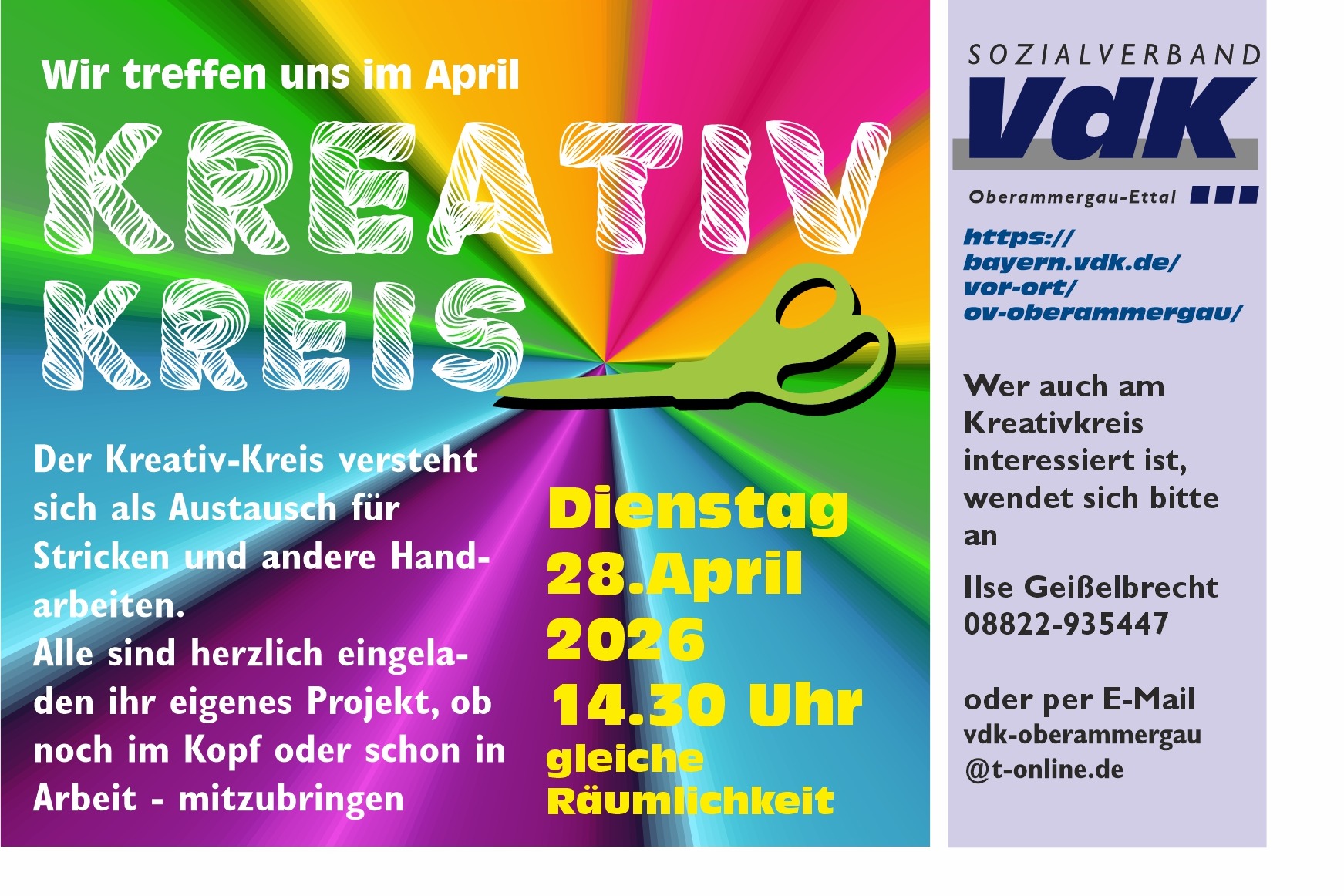 Kreativ-Kreis im April