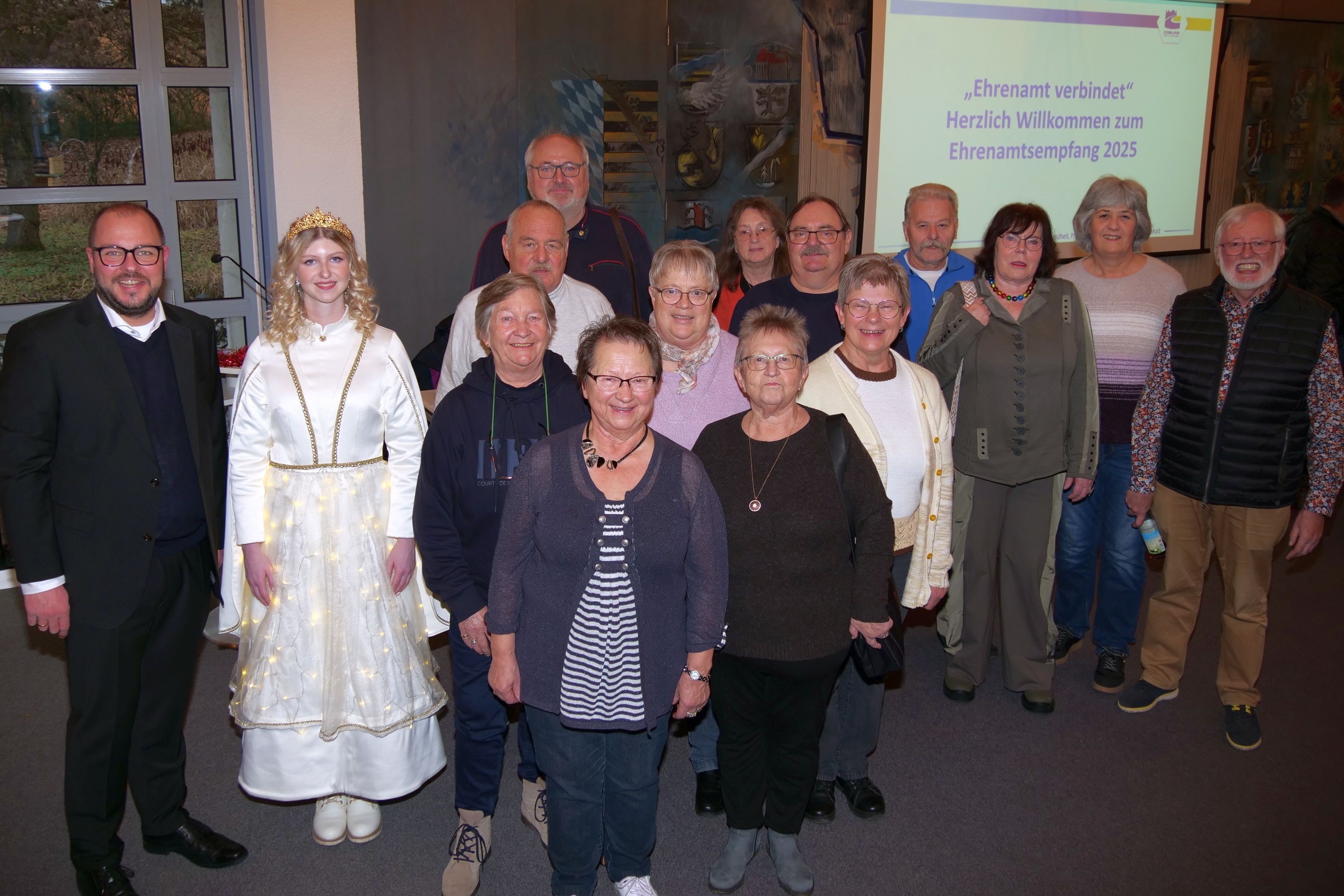 mit ehrenamtlichen Mitarbeitern des VdK Kreisverbandes Coburg