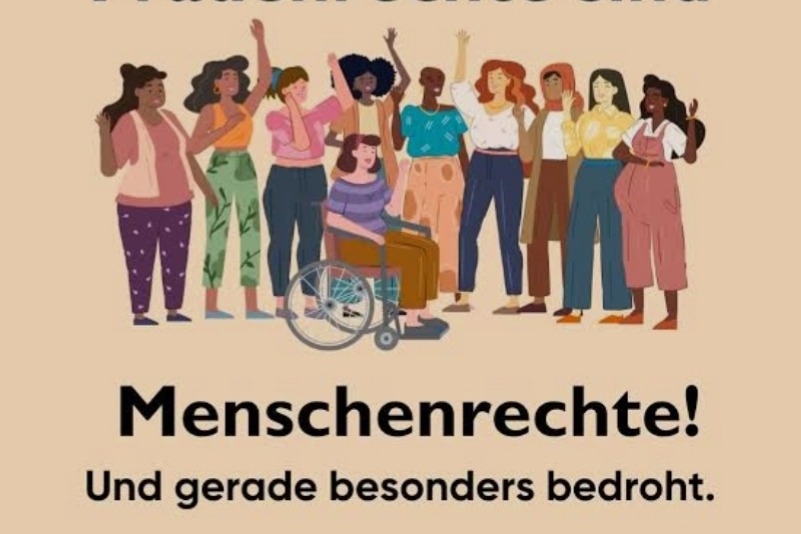 Plakat Frauenrechte VdK