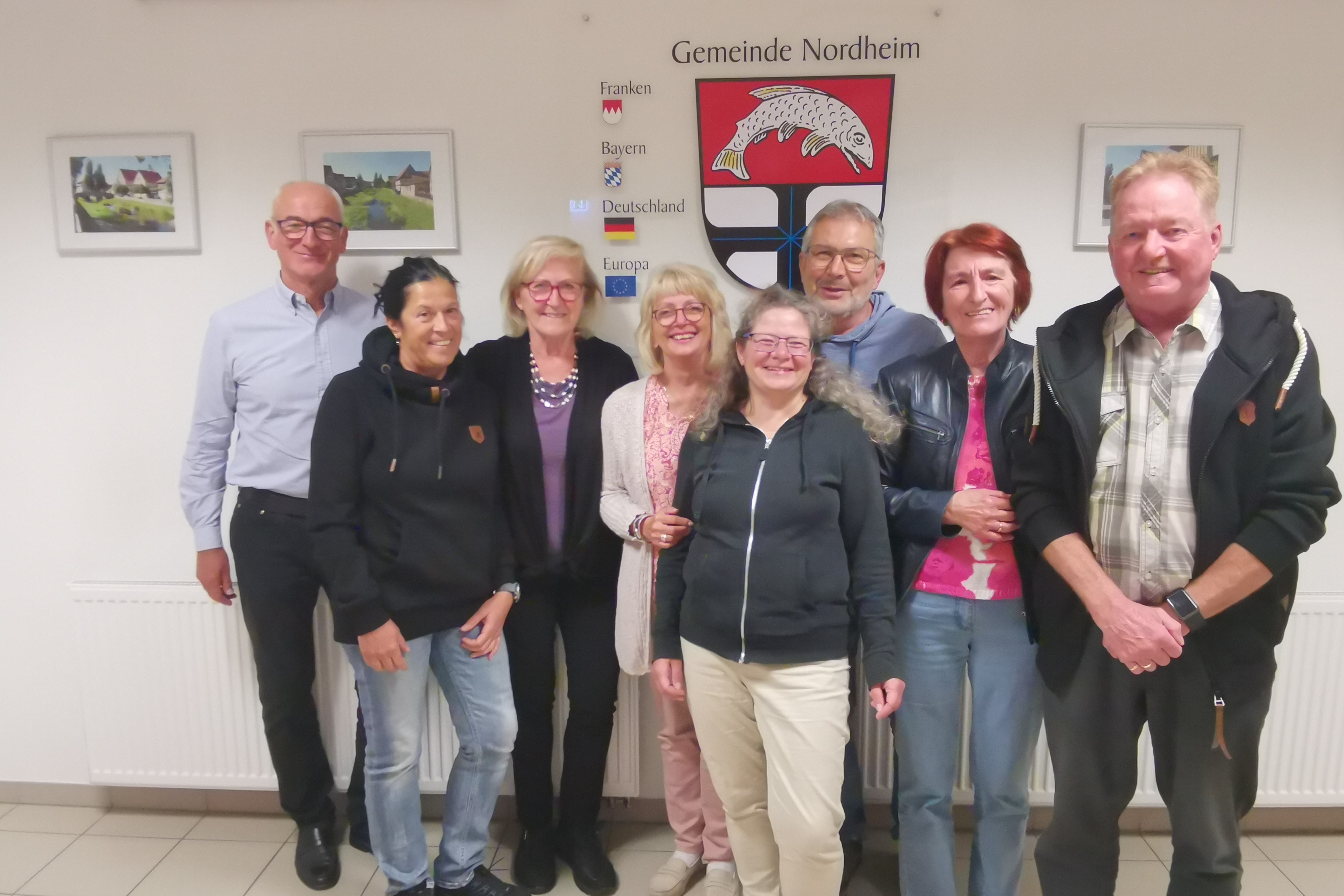 Neue Ortsvorstandschaft Nordheim v. d. Rhön Neue Vorstandschaft