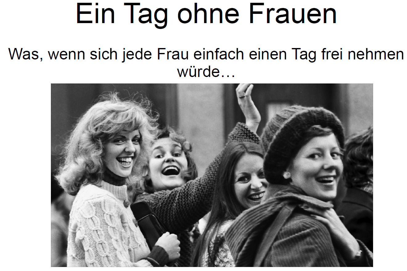 Vier Frauen lachen in die Kamera