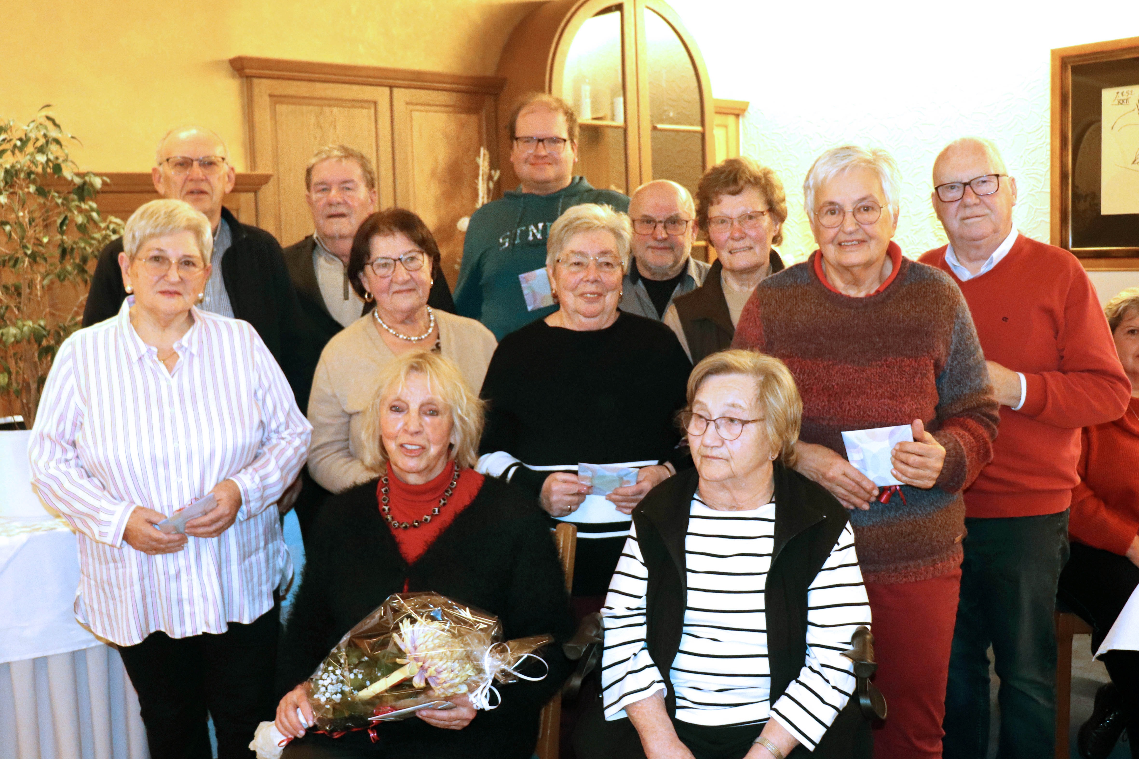 Auf dem Foto sind die Mitglieder zu sehen, die 2026 f&uuml;r 20j&auml;hrige Treue zum VdK Ortsverband Lichtenfels geehrt wurden.