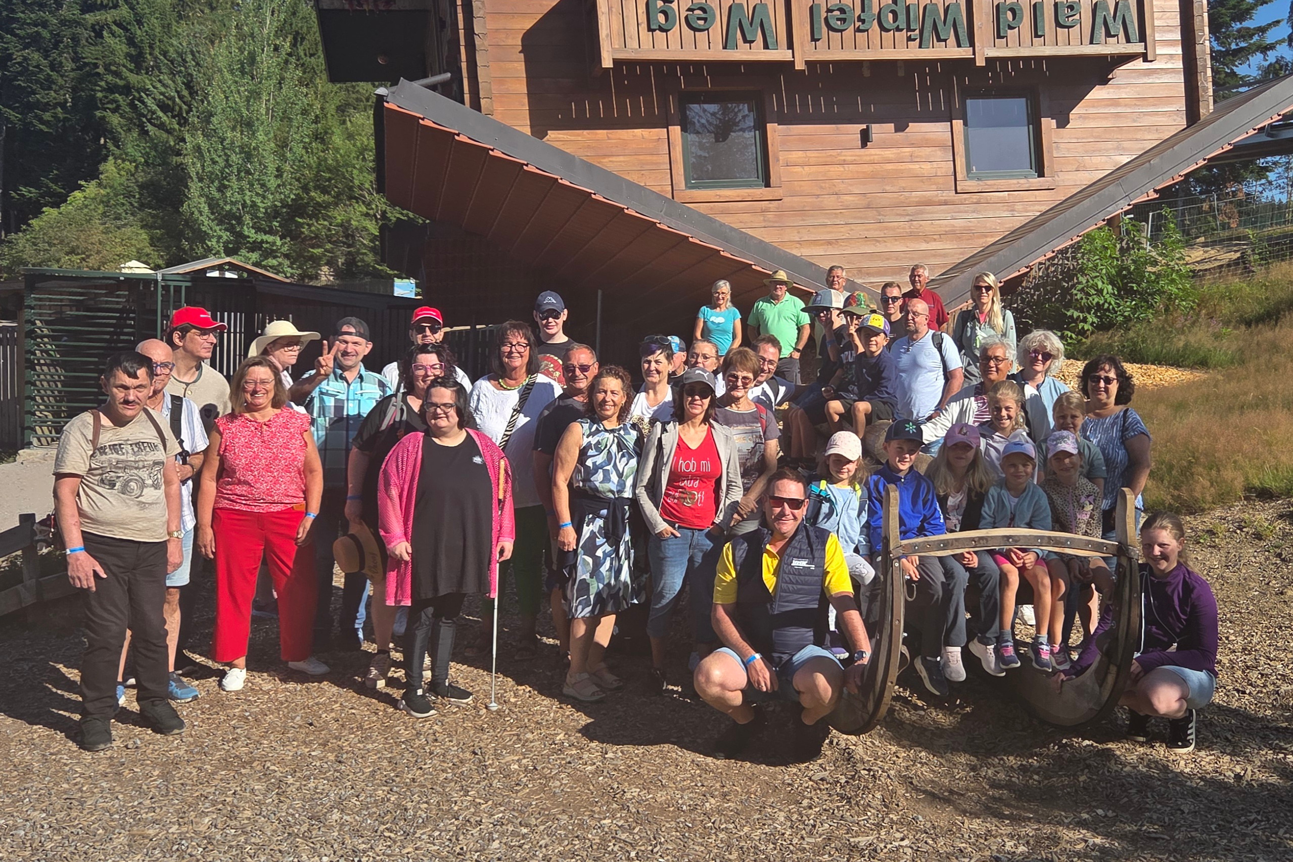 VdK- Jugendfahrt, Gruppenfoto VdK-Arberland