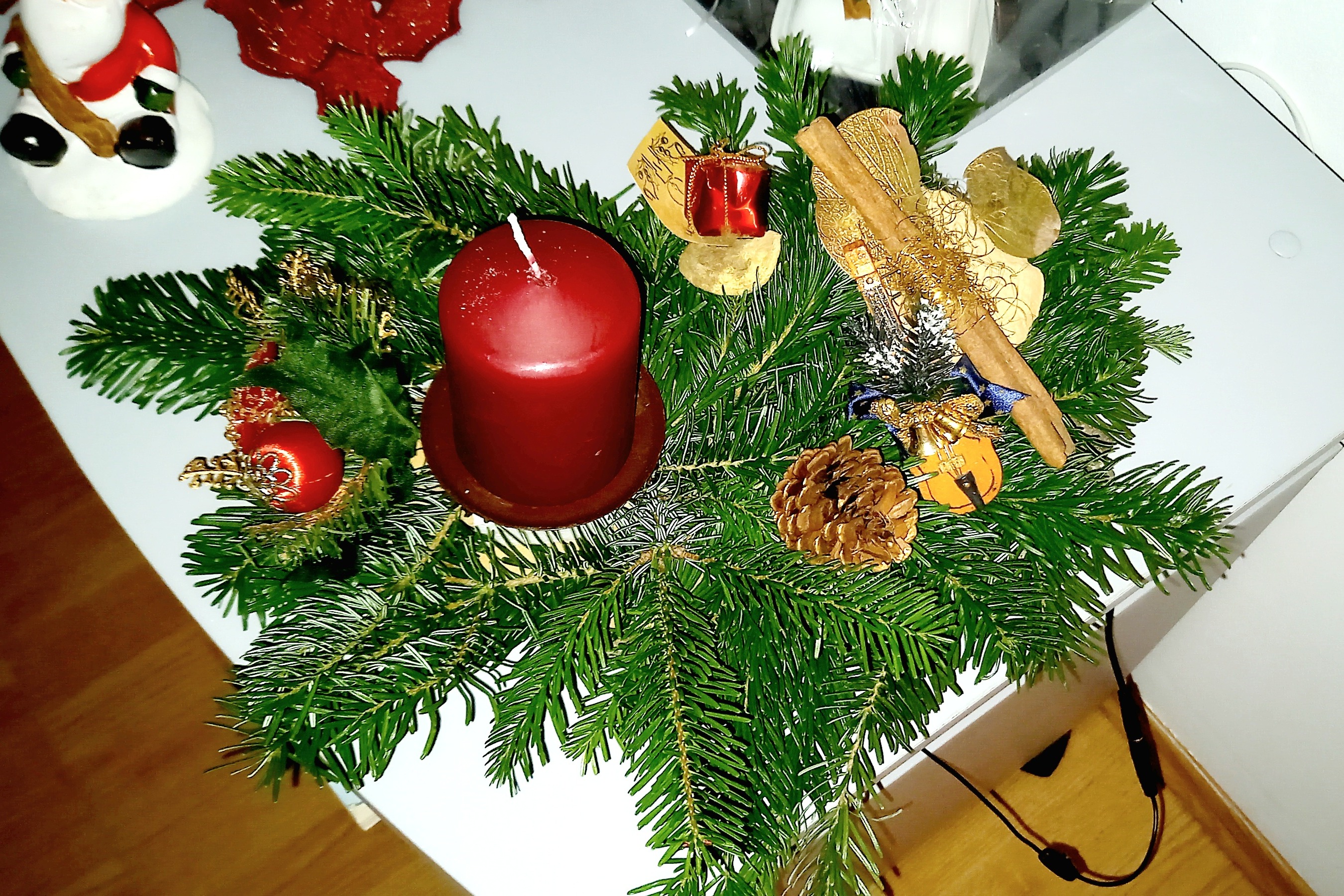 Adventsgesteck