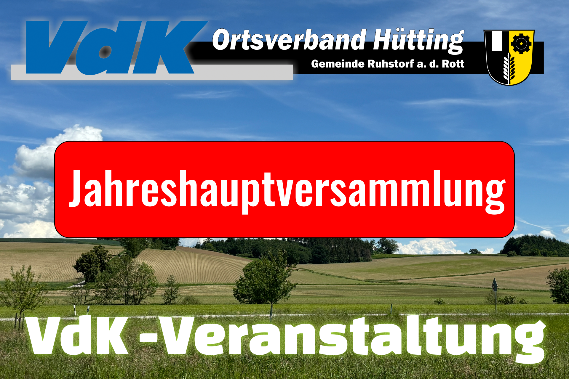 Jahreshauptversammlung Jahreshauptversammlung 2026