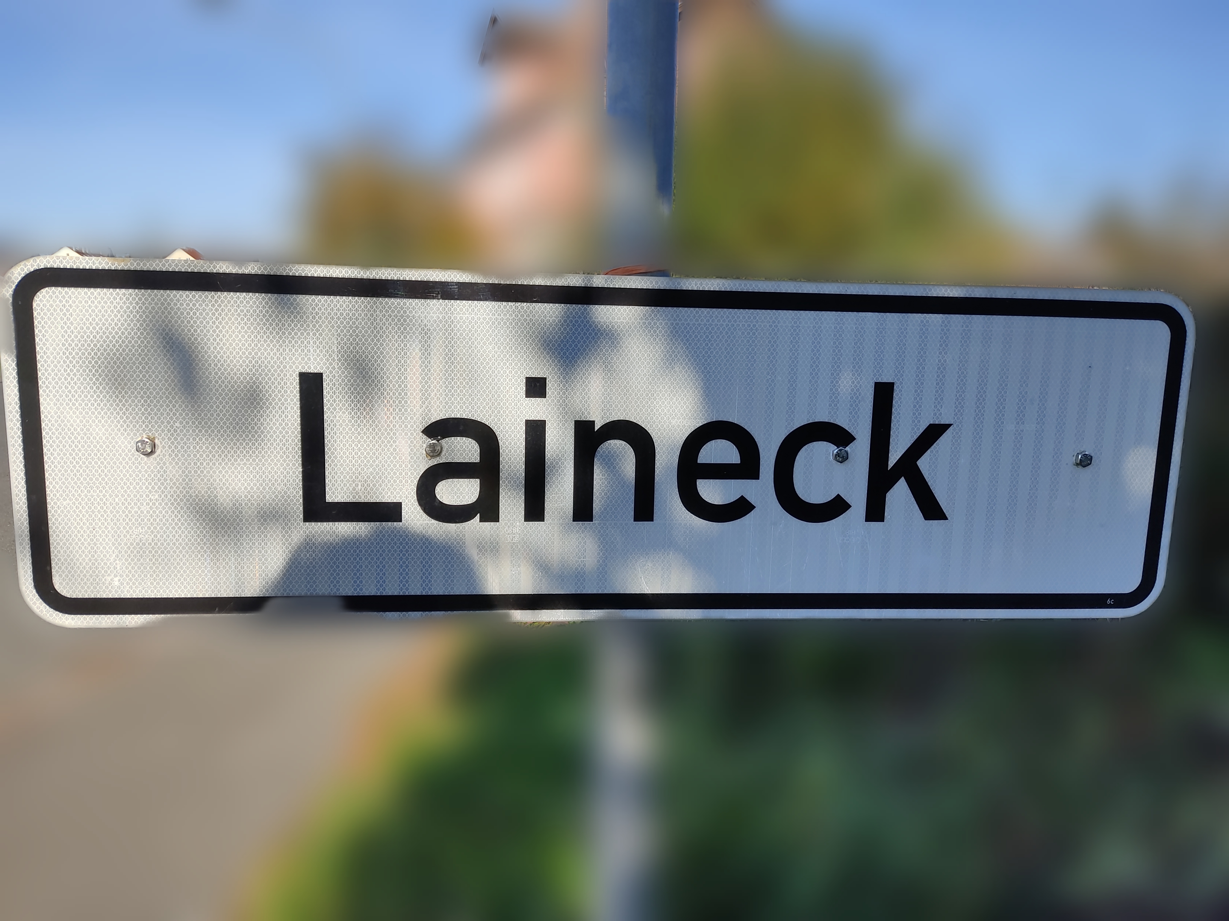 Bild Schild Laineck